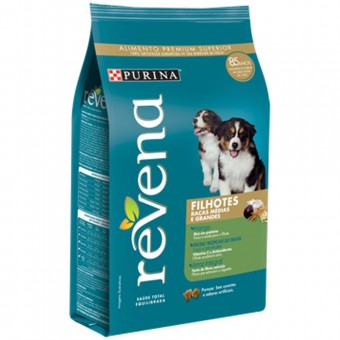 Revena Filhotes Raças Médias e Grandes - 1kg Revena Filhotes Raças Médias e Grandes - 1kg